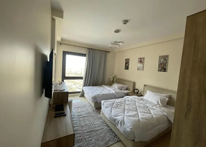 Unique Duplex Hotel Apartment Pool View